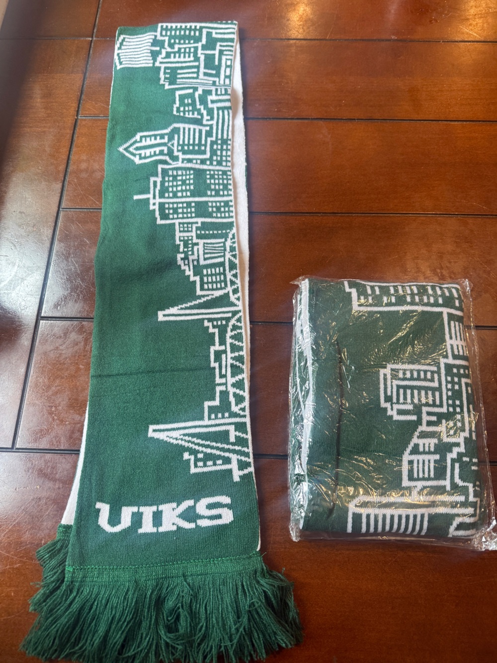 Portland State University Scarves (2). Go Viks!